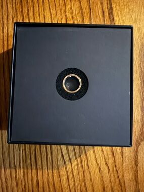 Letsfit YOR Smart Ring Activity Tracker Rose Gold Size 8 + Charging Kit